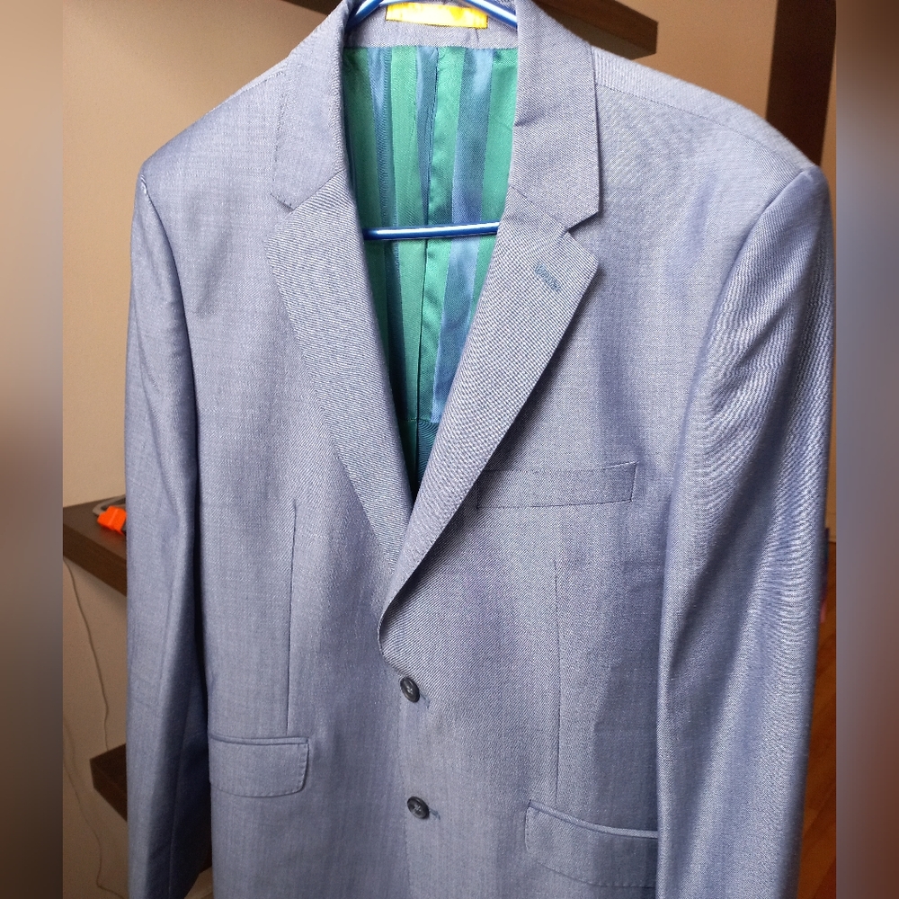 Blue suit size 38 regular